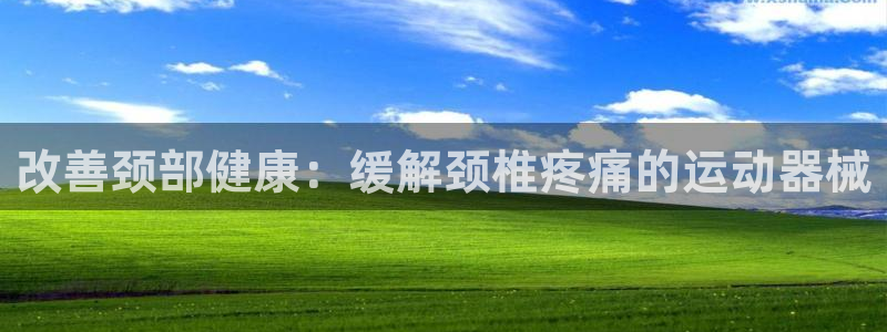 尊龙-人生就是博：改善颈部健康：缓解颈椎疼痛的运动器