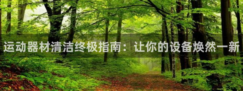 尊龙官网手：运动器材清洁终极指南：让你的设备焕然一新