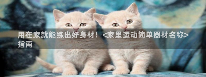 尊龙凯时几百万怎么下款：用在家就能练出好身材！<家里