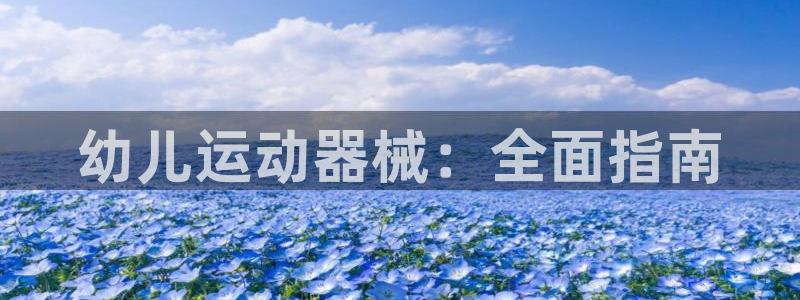 尊龙官方网址：幼儿运动器械：全面指南