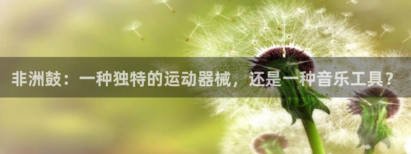 尊龙凯时正规吗：非洲鼓：一种独特的运动器械，还是一种