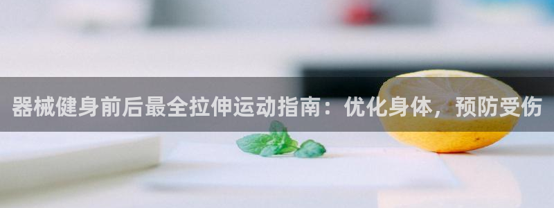 尊龙凯时请求参数不符合：器械健身前后最全拉伸运动指南