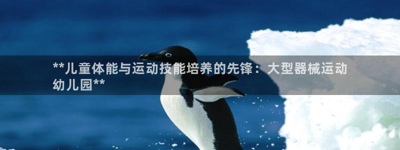 尊龙凯时能提现吗：**儿童体能与运动技能培养的先锋：