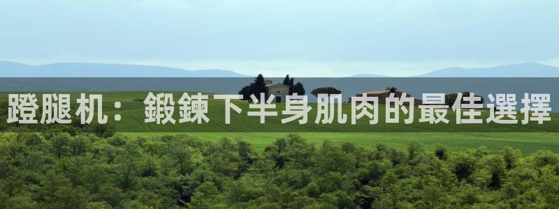 尊龙官方网站：蹬腿机：鍛鍊下半身肌肉的最佳選擇